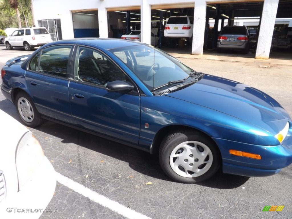 2002 S Series SL2 Sedan - Blue / Black photo #5