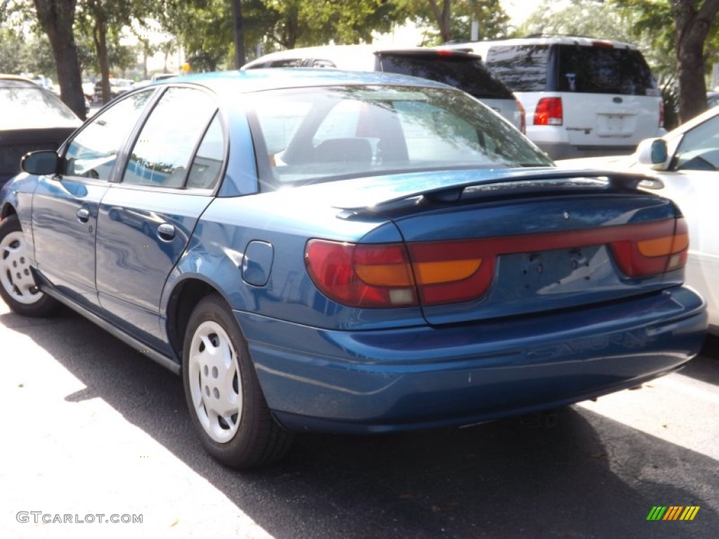 2002 S Series SL2 Sedan - Blue / Black photo #7