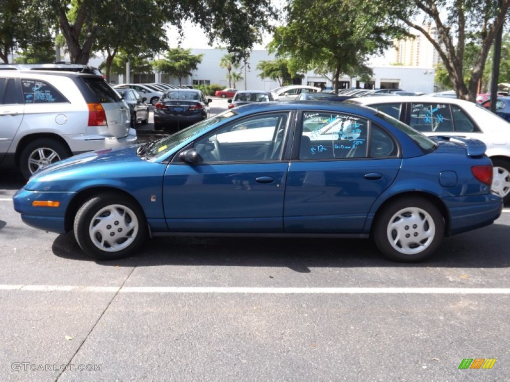 2002 S Series SL2 Sedan - Blue / Black photo #10