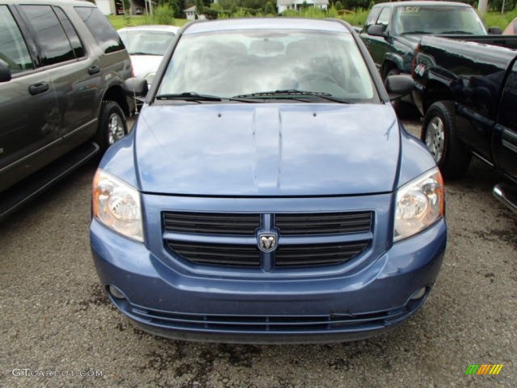 2007 Caliber SXT - Marine Blue Pearl / Pastel Slate Gray photo #2