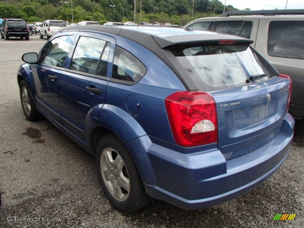 2007 Caliber SXT - Marine Blue Pearl / Pastel Slate Gray photo #4