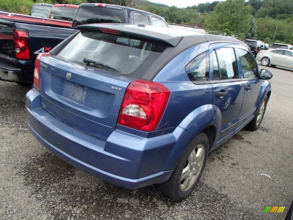 2007 Caliber SXT - Marine Blue Pearl / Pastel Slate Gray photo #6