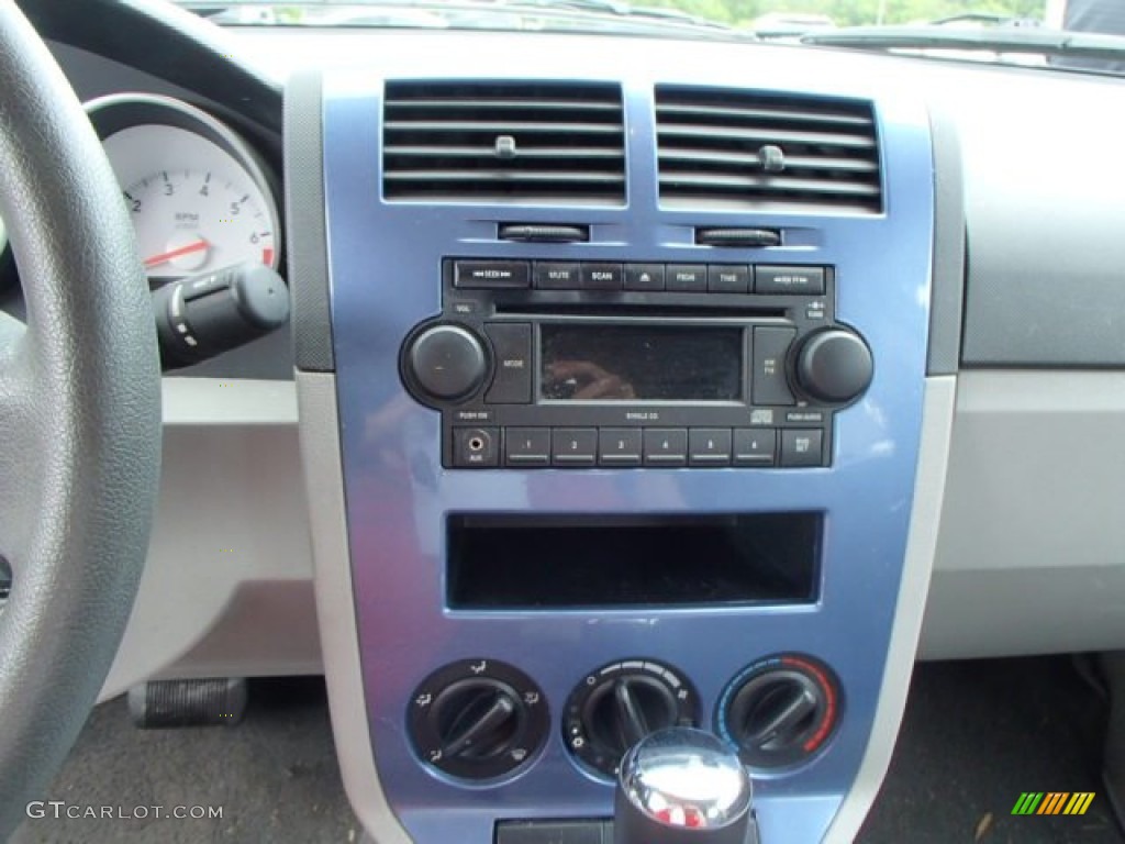 2007 Caliber SXT - Marine Blue Pearl / Pastel Slate Gray photo #11