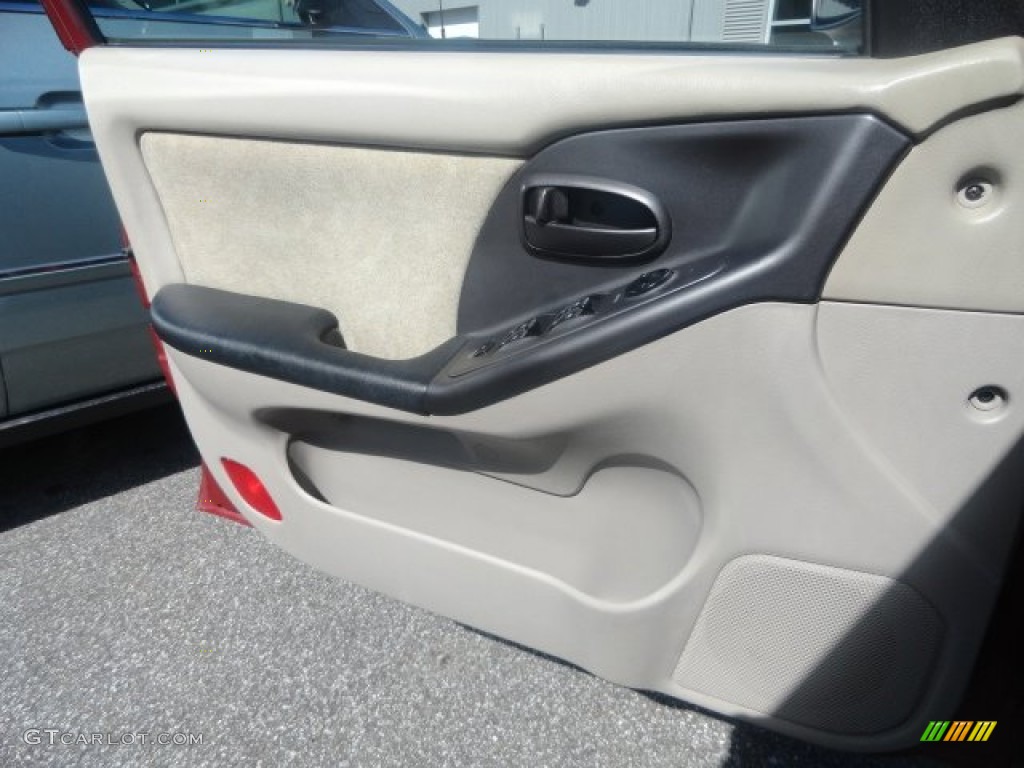 2002 Elantra GLS Sedan - Chianti Red / Beige photo #3