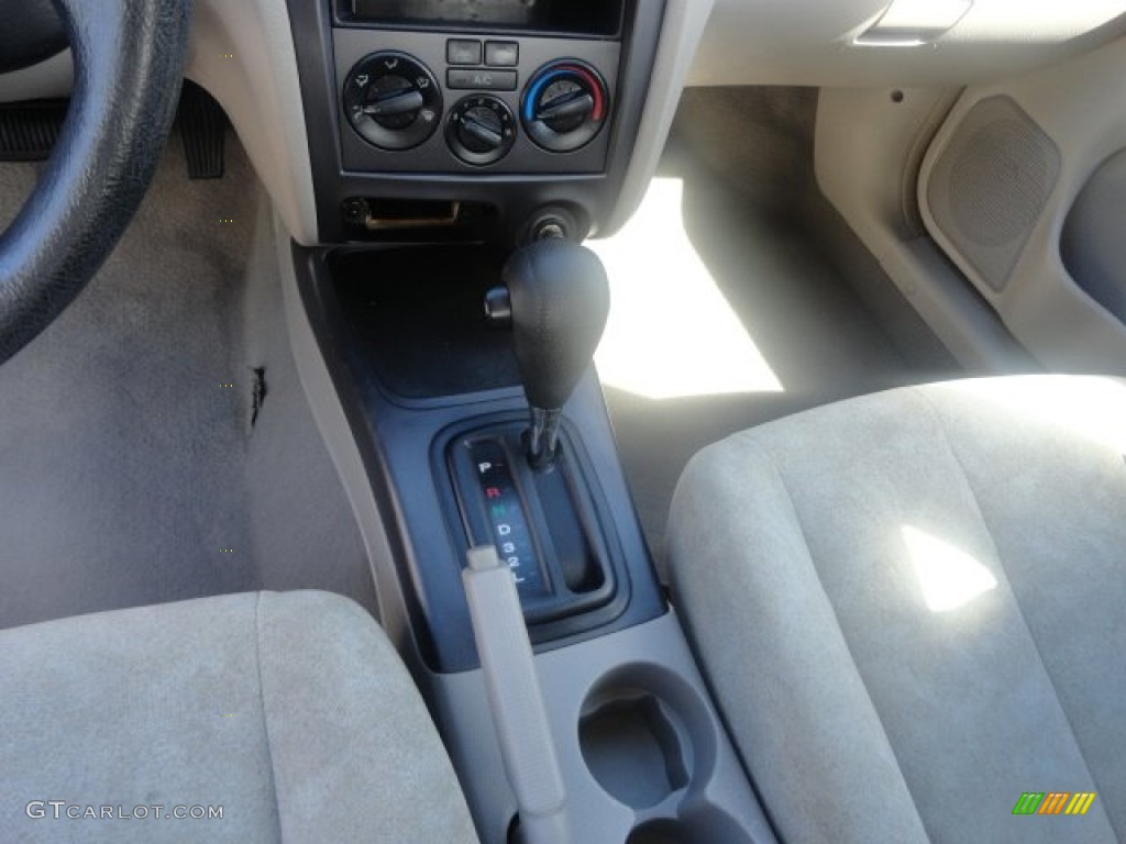 2002 Elantra GLS Sedan - Chianti Red / Beige photo #6