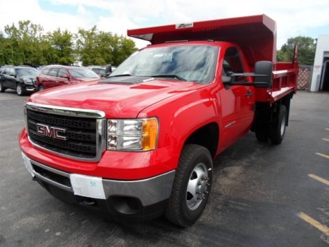 2013 GMC Sierra 3500HD Regular Cab 4x4 Dump Truck Data, Info and Specs