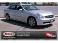 Liquid Platinum Metallic 2006 Infiniti G 35 Sedan