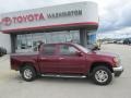 2009 Sonoma Red Metallic GMC Canyon SLE Crew Cab 4x4  photo #2