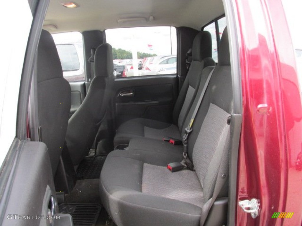 2009 Canyon SLE Crew Cab 4x4 - Sonoma Red Metallic / Ebony photo #13