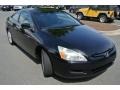 2005 Nighthawk Black Pearl Honda Accord EX V6 Coupe  photo #2