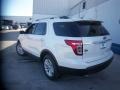 2014 White Platinum Ford Explorer XLT  photo #3