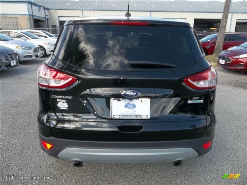 2014 Escape SE 1.6L EcoBoost - Tuxedo Black / Charcoal Black photo #4