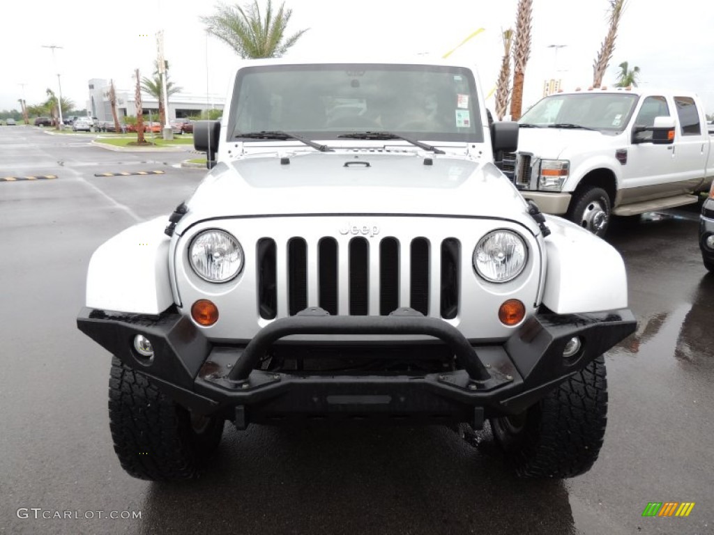 Bright Silver Metallic 2011 Jeep Wrangler Unlimited Sahara 70th Anniversary 4x4 Exterior Photo #84576610