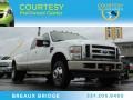 Oxford White 2008 Ford F350 Super Duty King Ranch Crew Cab 4x4 Dually