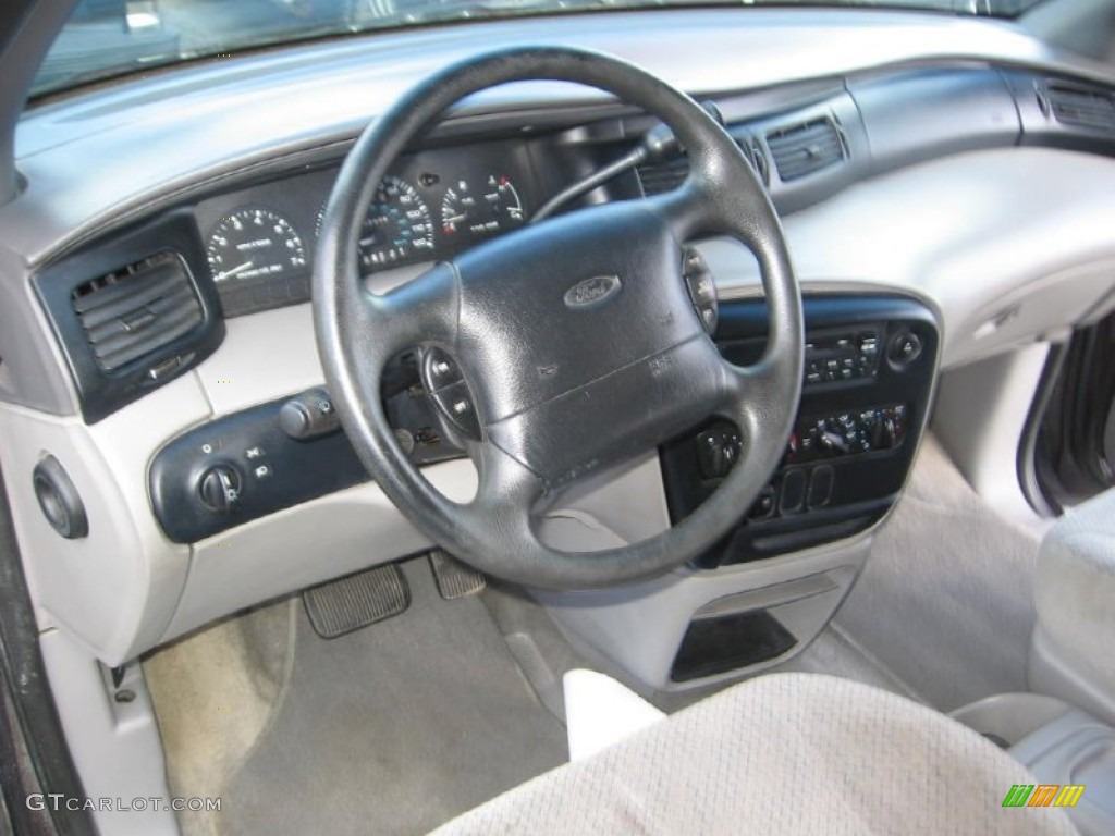 1998 Ford Windstar Standard Windstar Model Medium Graphite Dashboard Photo #84578227