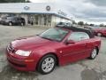 2006 Chili Red Metallic Saab 9-3 2.0T Convertible  photo #12