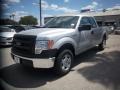 2013 Ingot Silver Metallic Ford F150 XL SuperCab  photo #1