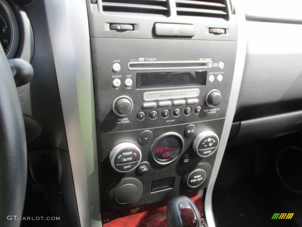 2008 Grand Vitara Luxury - Azure Grey Metallic / Black photo #13