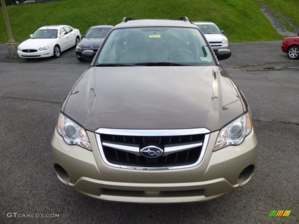 2008 Outback 2.5i Wagon - Deep Bronze Metallic / Warm Ivory photo #2
