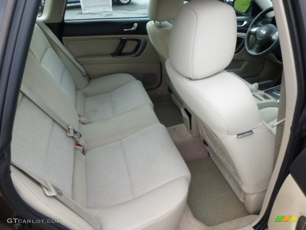 2008 Outback 2.5i Wagon - Deep Bronze Metallic / Warm Ivory photo #12