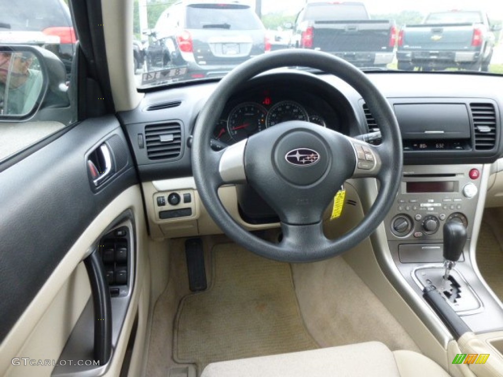 2008 Outback 2.5i Wagon - Deep Bronze Metallic / Warm Ivory photo #15