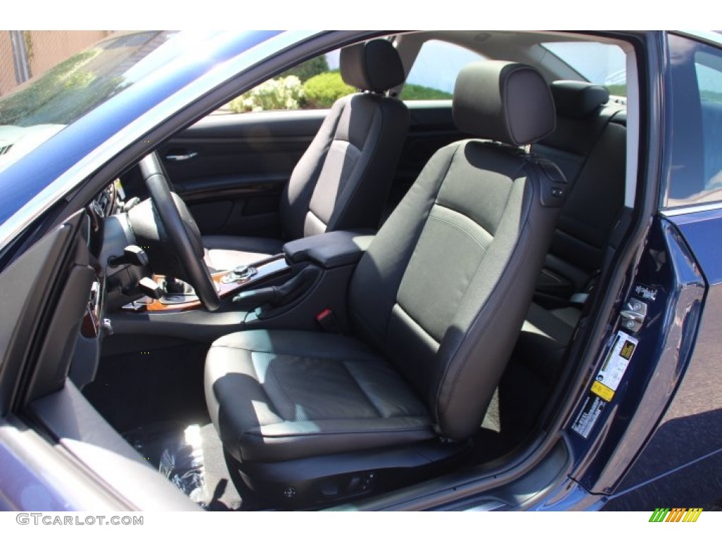 2013 3 Series 328i Coupe - Deep Sea Blue Metallic / Black photo #12