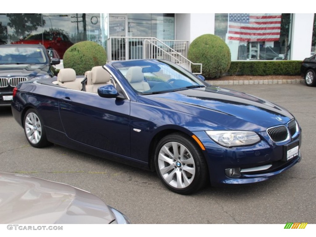 2013 3 Series 328i Convertible - Deep Sea Blue Metallic / Oyster photo #3