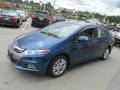 2012 Mediterranean Blue Pearl Honda Insight EX Hybrid  photo #5