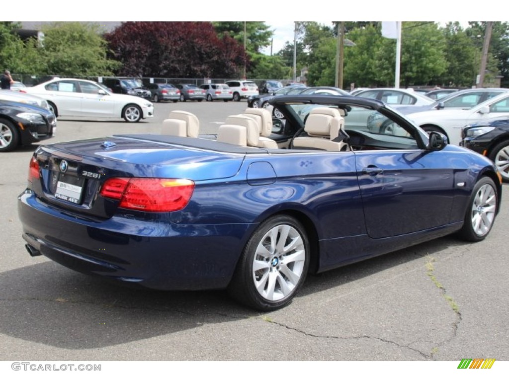 2013 3 Series 328i Convertible - Deep Sea Blue Metallic / Oyster photo #5