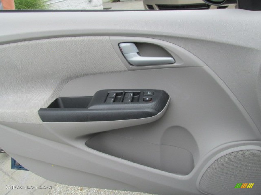 2012 Insight EX Hybrid - Mediterranean Blue Pearl / Gray photo #15