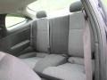 2008 Chevrolet Cobalt Ebony Interior Rear Seat Photo