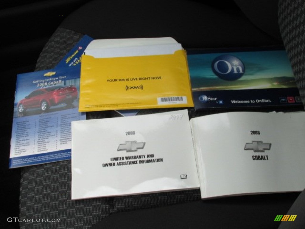 2008 Chevrolet Cobalt LT Coupe Books/Manuals Photo #84582244