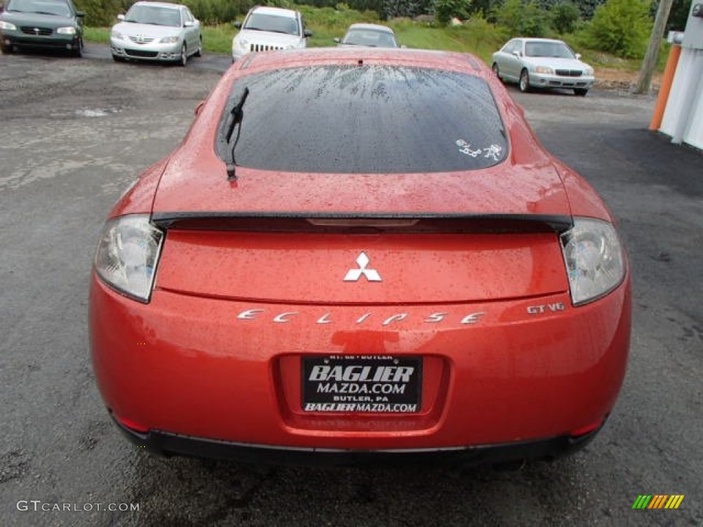 2006 Eclipse GT Coupe - Sunset Orange Pearlescent / Terra Cotta photo #5