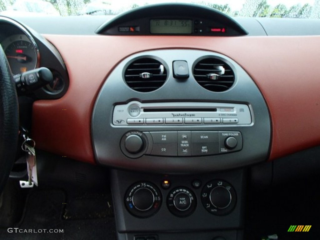 2006 Eclipse GT Coupe - Sunset Orange Pearlescent / Terra Cotta photo #11