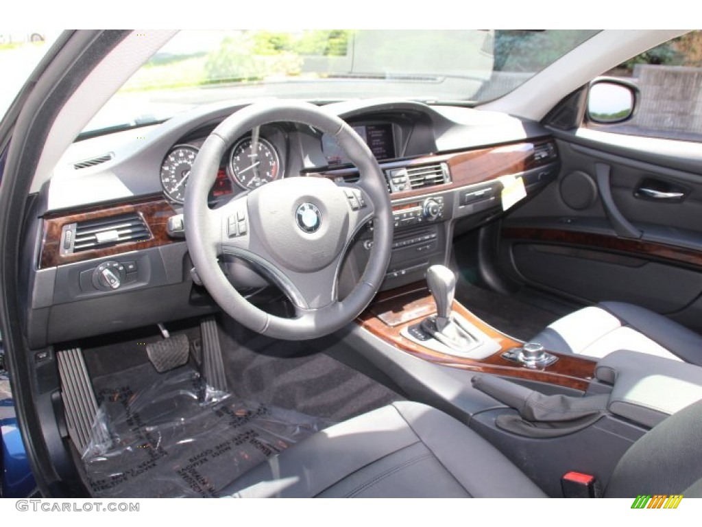 2013 3 Series 335i Coupe - Deep Sea Blue Metallic / Black photo #10