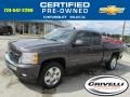 Taupe Gray Metallic - Silverado 1500 LT Extended Cab 4x4 Photo No. 1