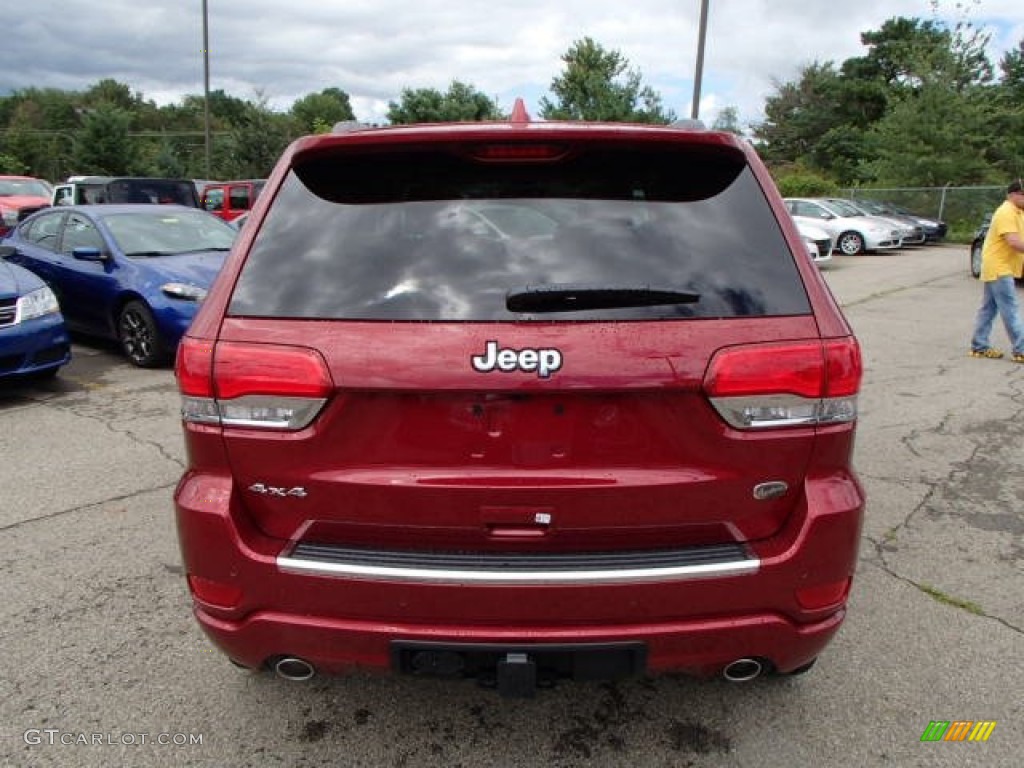 2014 Grand Cherokee Overland 4x4 - Deep Cherry Red Crystal Pearl / Overland Nepal Jeep Brown Light Frost photo #7