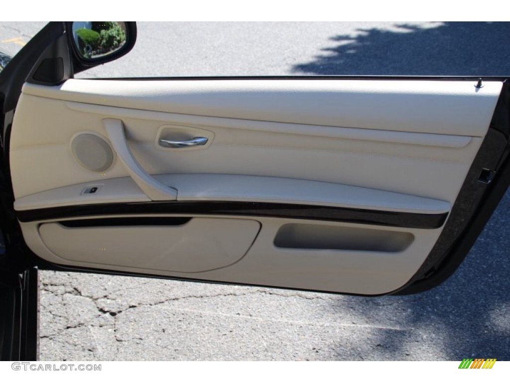 2013 3 Series 335i Coupe - Jet Black / Cream Beige photo #23