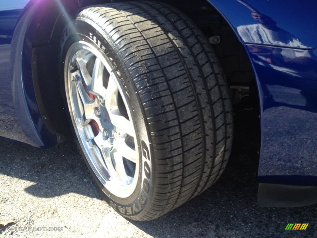 2004 Corvette Z06 - LeMans Blue Metallic / Black photo #2