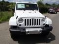 2014 Bright White Jeep Wrangler Sahara 4x4  photo #3