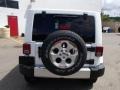 2014 Bright White Jeep Wrangler Sahara 4x4  photo #7