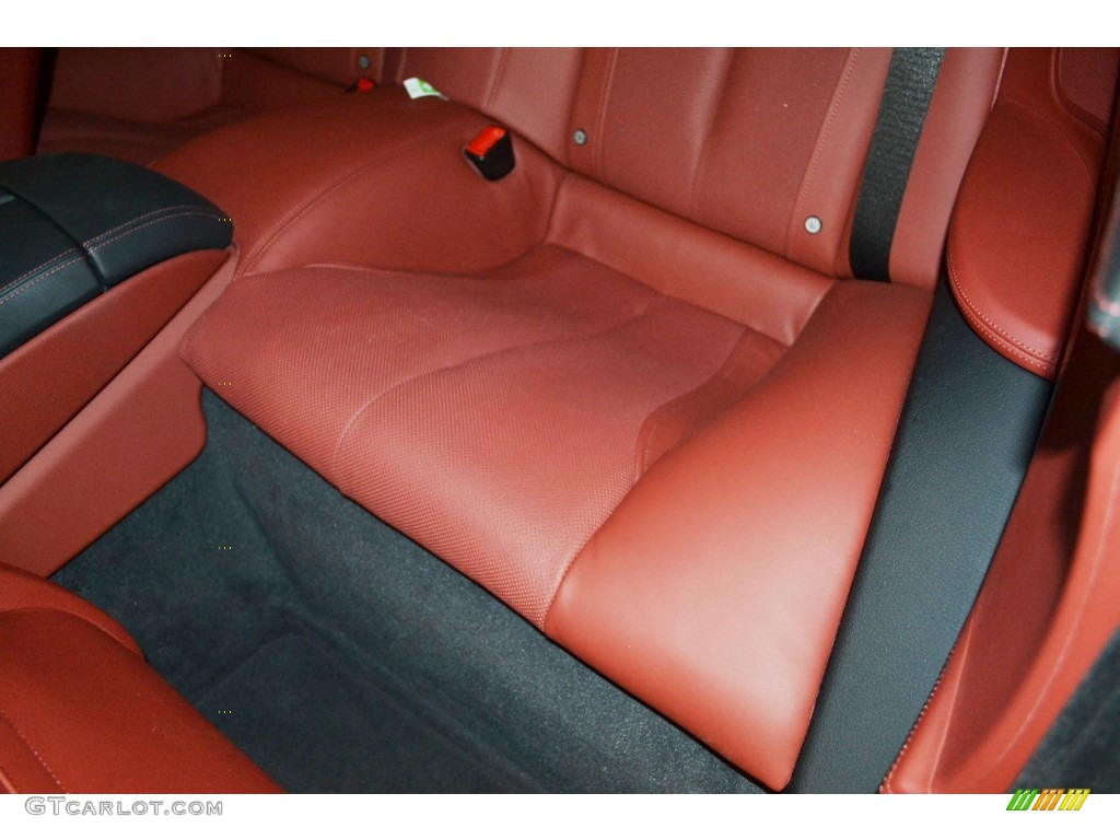 Vermillion Red Interior 2013 BMW 6 Series 650i Coupe Photo #84586180