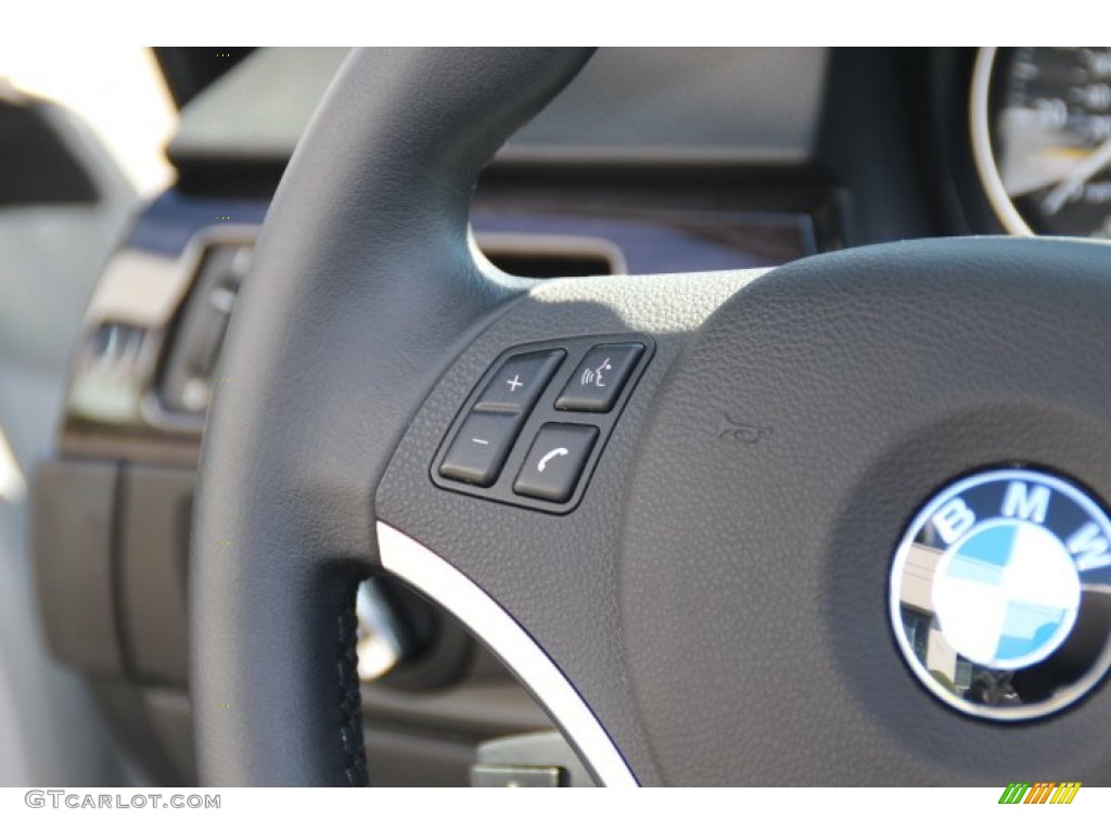 2013 3 Series 328i Convertible - Titanium Silver Metallic / Black photo #17