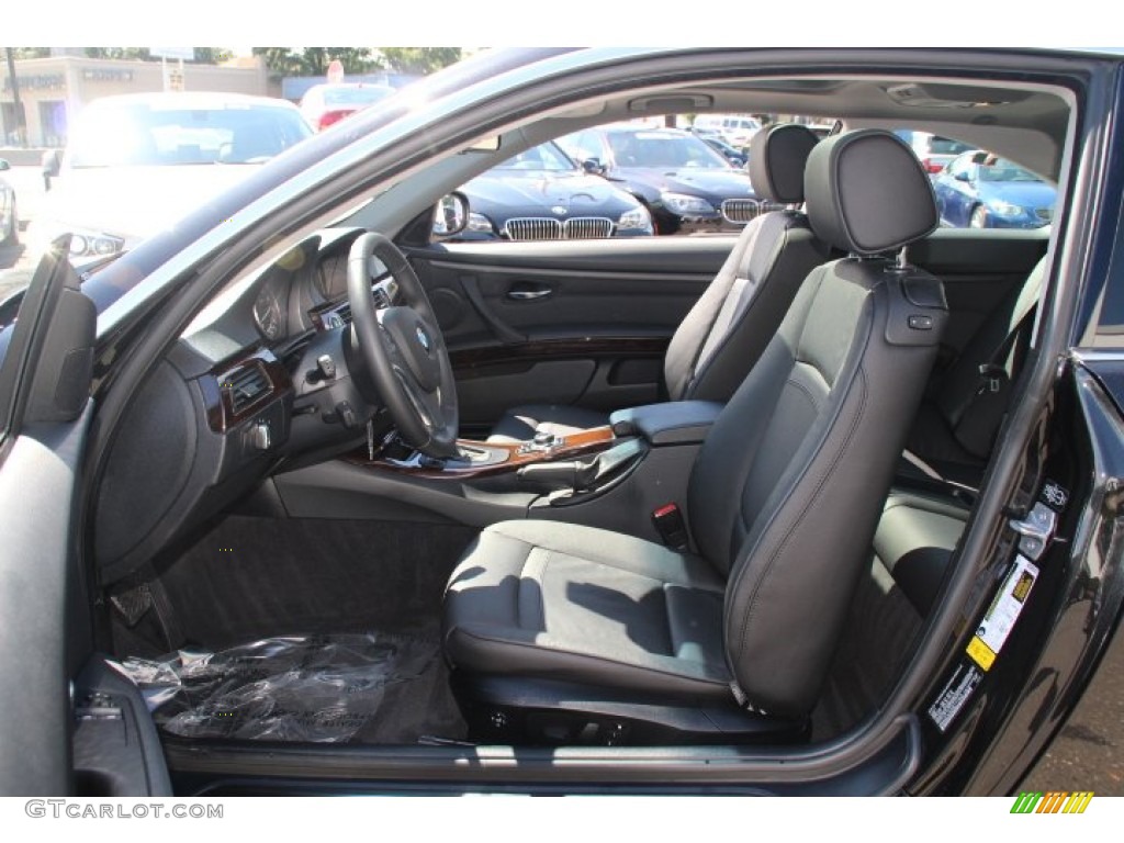 2013 3 Series 328i Coupe - Black Sapphire Metallic / Black photo #11