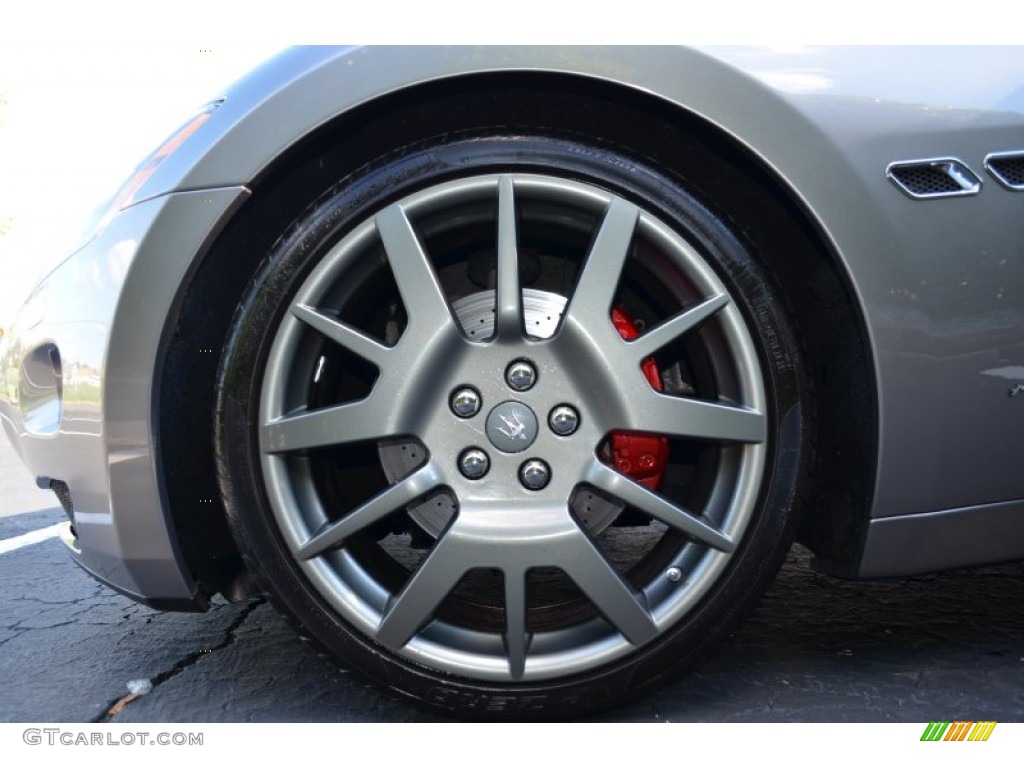 2009 GranTurismo  - Grigio Alfieri (Grey) / Rosso Corallo photo #21