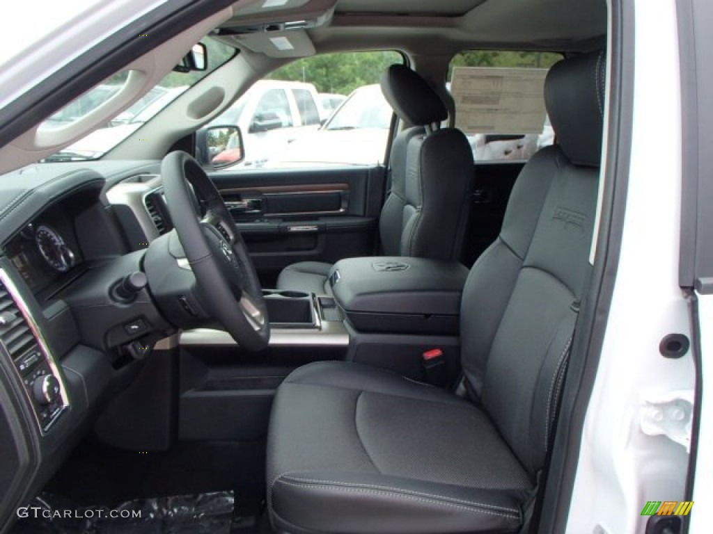 2014 Ram 1500 Laramie Quad Cab 4x4 Front Seat Photo #84588715