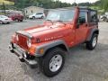 Impact Orange 2005 Jeep Wrangler Rubicon 4x4 Exterior