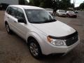 2009 Satin White Pearl Subaru Forester 2.5 X  photo #1