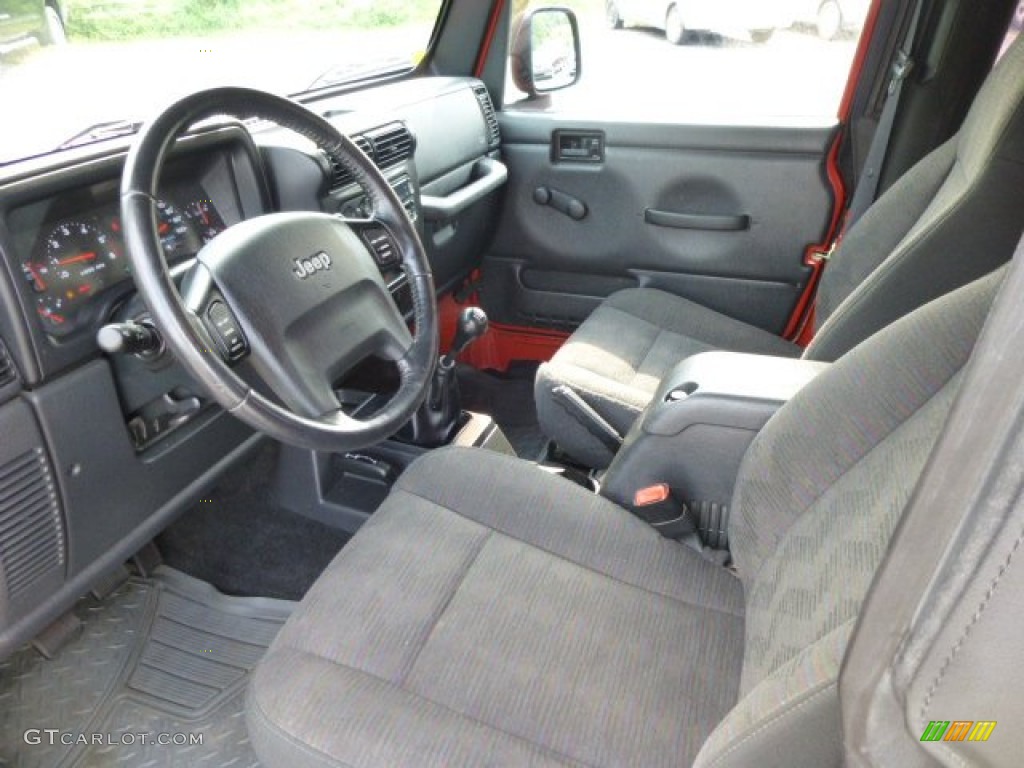 2005 Wrangler Rubicon 4x4 - Impact Orange / Dark Slate Gray photo #12