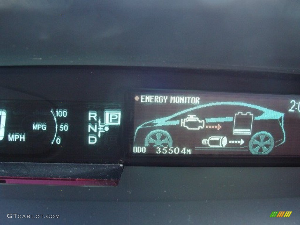 2010 Prius Hybrid II - Classic Silver Metallic / Dark Gray photo #10